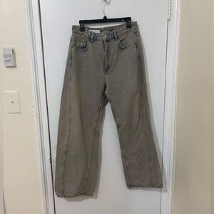 Zara Baggy Wide Leg Jeans